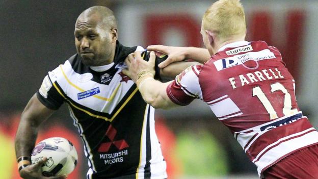Super League: Salford Red Devils v Wigan Warriors
