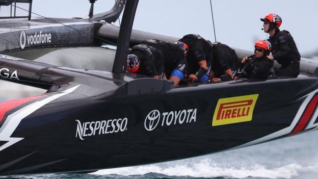 America's Cup: New Zealand lead Team USA 4-1