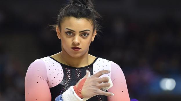 British Gymnastics Championships: Ellie Downie wins all-around title