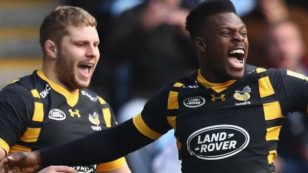 European Rugby Champions Cup: Zebre 27-41 Wasps