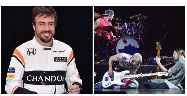 Fernando Alonso - Red Hot Chilli Peppers