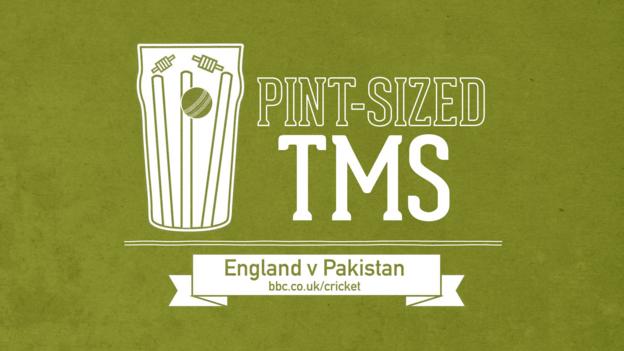 Pint-sized TMS: England fight back against Pakistan on day three