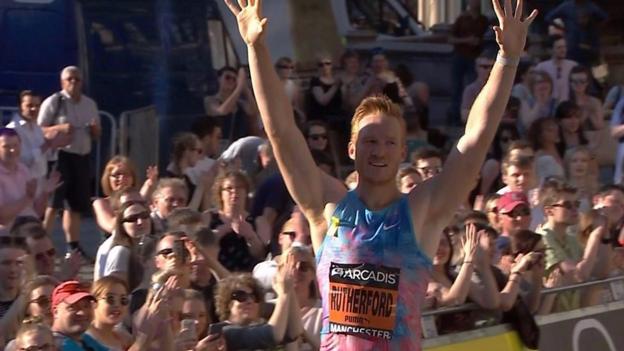 Great City Games Manchester: Greg Rutherford claims long jump victory
