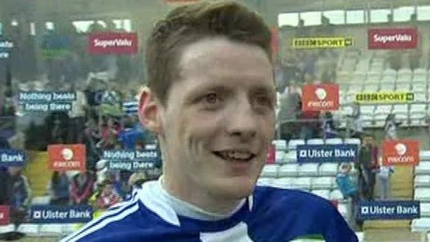 Conor McManus was man of the match in Monaghan&#39;s Ulster semi-final win over Cavan - _68460764_conormcmanus