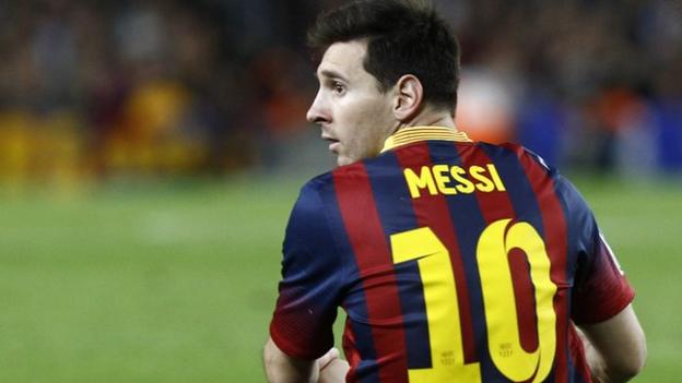 Lionel Messi: Barcelona forward suffers another leg muscle injury - BBC