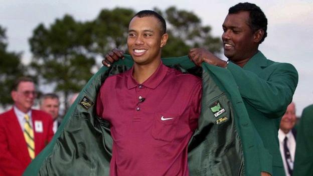 Masters 2001: Woods seals 'Tiger' slam