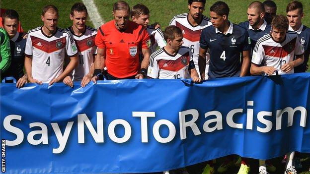 Fifa in zero-tolerance World Cup discrimination pledge - BBC Sport