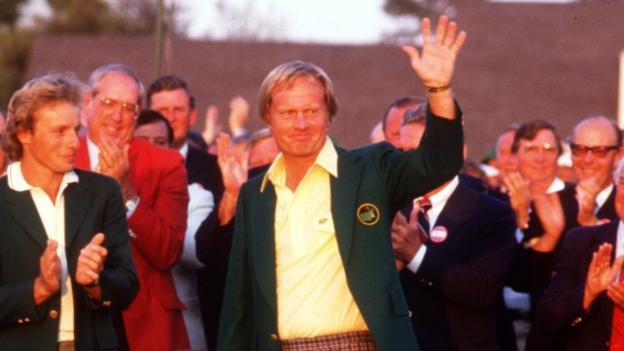 Jack Nicklaus wins the 1986 Masters at Augusta