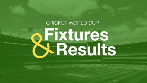 Cricket World Cup 2015: Results, tables and reports - BBC ... - 624 x 351 jpeg 25kB