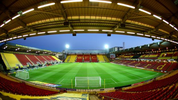 Watford increasing Vicarage Road capacity for Premier League - BBC Sport