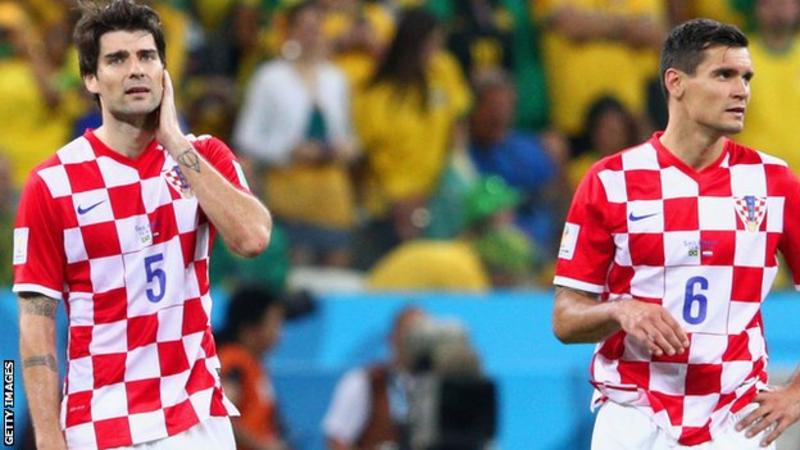 World Cup Croatia Players Shun Media Over Nude Photos Bbc Sport