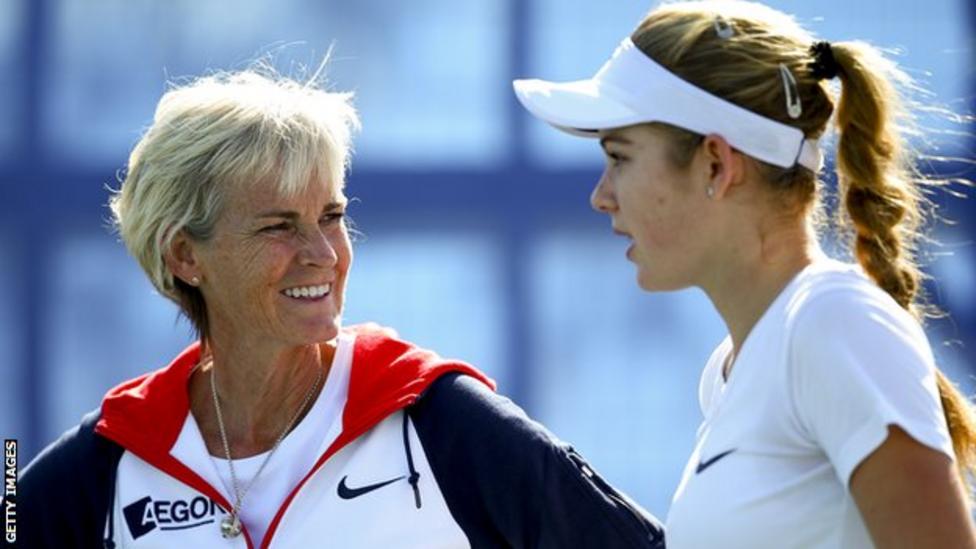 GB Fed Cup captain Judy Murray has selected Katie Swann in the singles