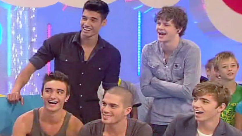 The Wanted on Basil & Barney's Swap Shop Sofa
