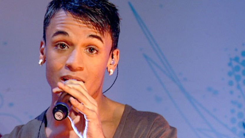 Aston Merrygold from JLS