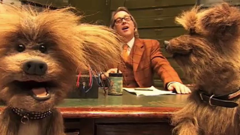 Dodge, Vic Reeves and Hacker.