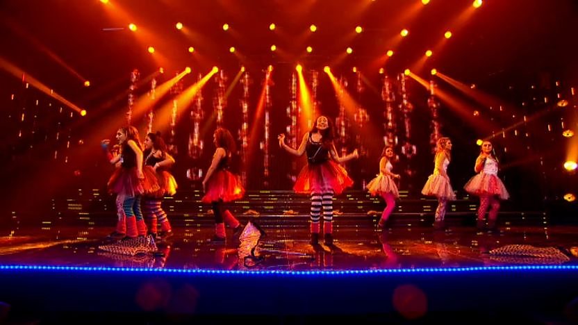 Debutante perform on Sport Relief Does Glee Club