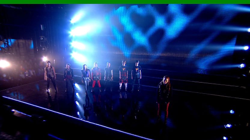 Raveheart perform on Sport Relief Does Glee Club