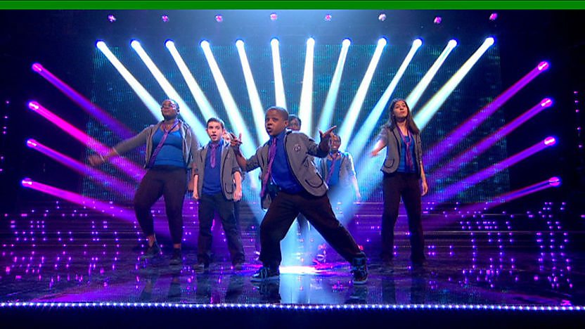 The Real Deal Perform on Sport Relief Does Glee Club