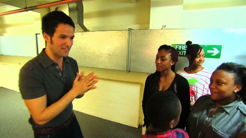 John Modi coaching contestants