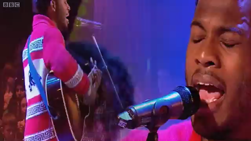 Josh Osho performing his hit 'Redemption Days' on Friday Download.