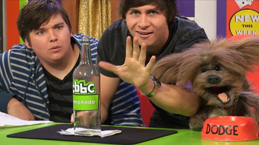 Ben performing his magic trick.