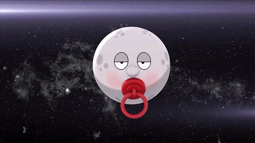The moon