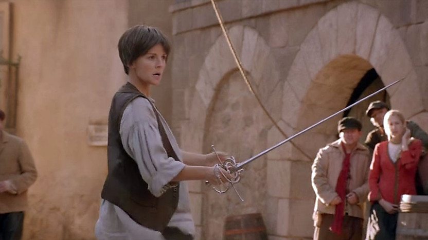 Tom from Leonardo with a sword