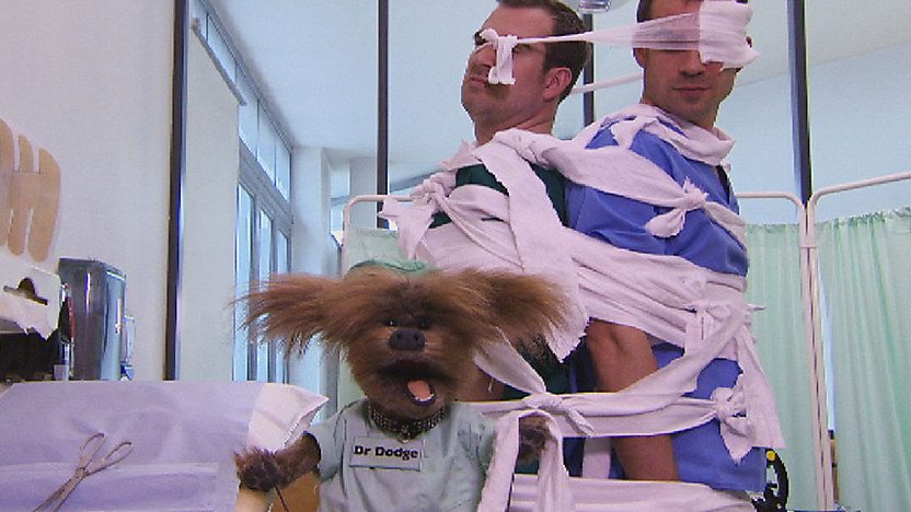 Dodge with Dr. Chris and Dr. Xand