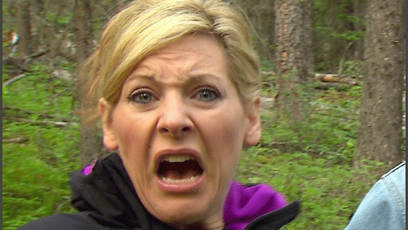 Naomi Wilkinson screaming