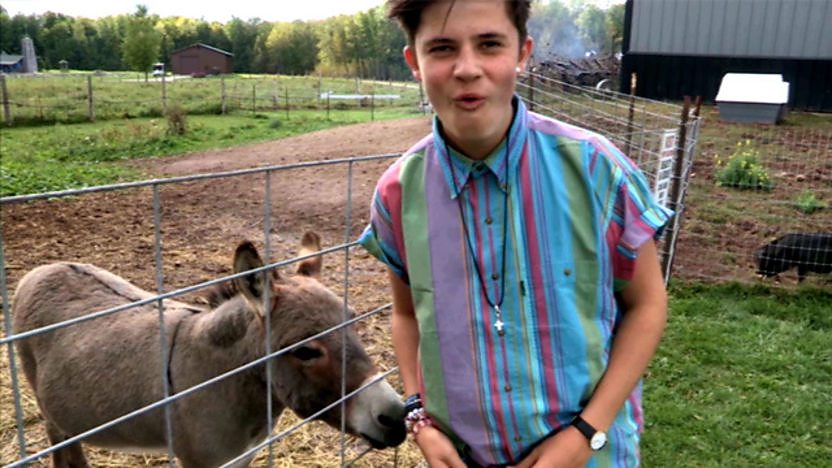 Cel Spellman behind the scenes on All Over the Place