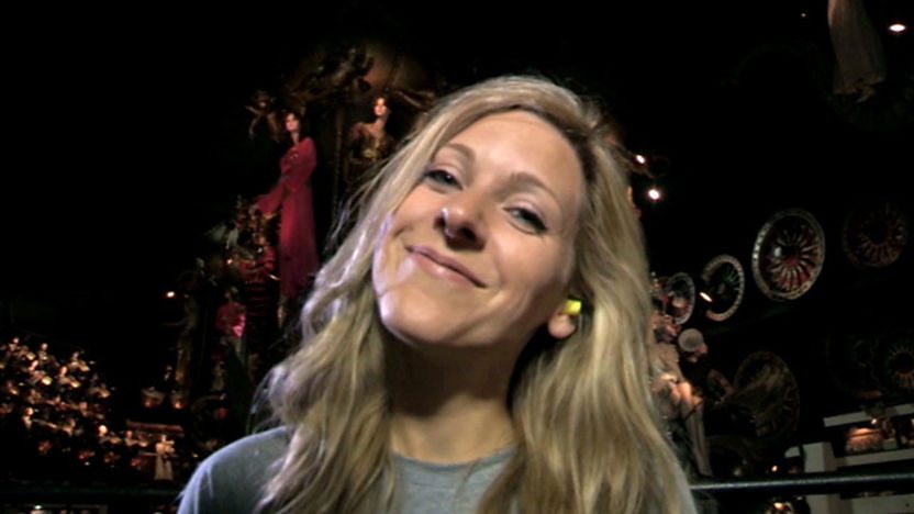 Naomi reports from behind-the-scenes