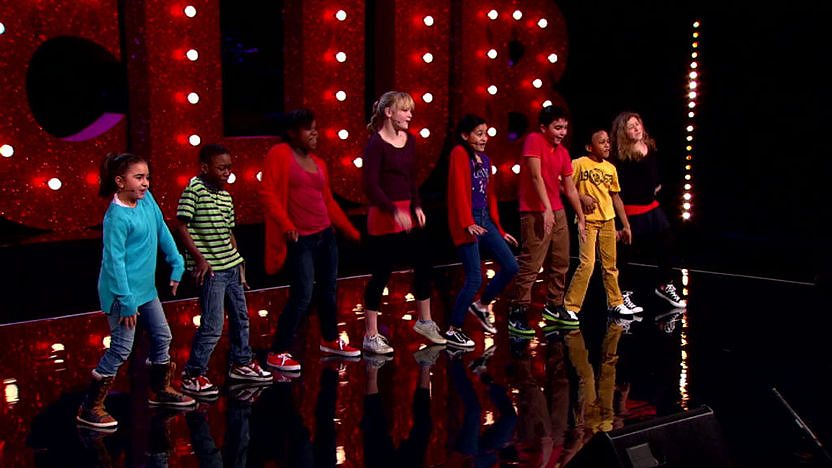 Fly Beat Perform on Comic Relief Does Glee Club