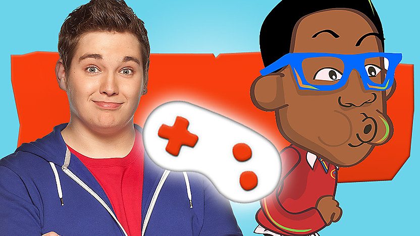 Chris Johnson next to a cartoon version of Josh from the 4 O'Clock Club.