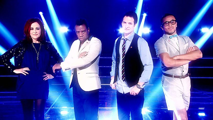 The Judges- Carrie, David, John and Sisco