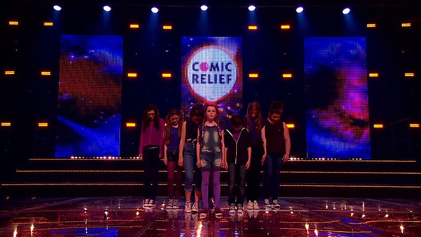 Musicality Perform on Comic Relief does Glee Club
