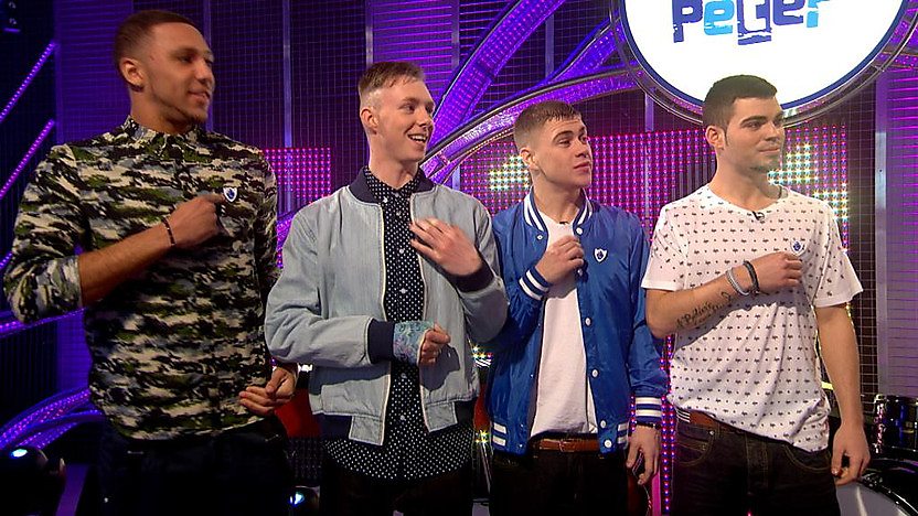 The Mend in the Blue Peter Studio