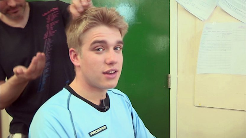 Bobby Lockwood who plays Rhydian in Wolfblood 