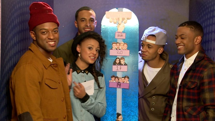 JLS take part in the Star Download
