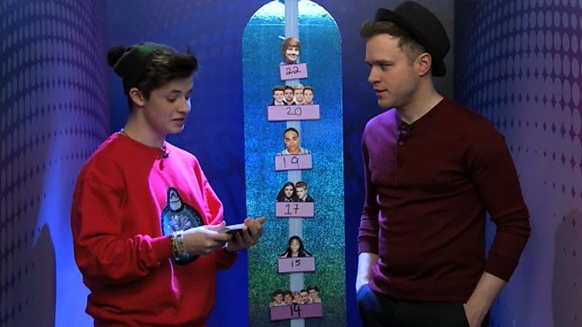 Cel and Olly Murs