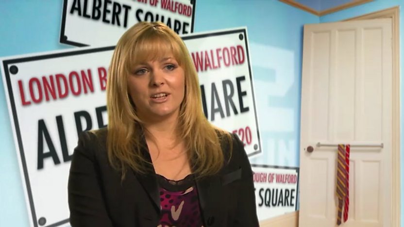 Jo from Eastenders.