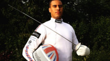 British Olympic fencer James Davis