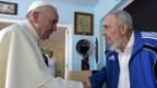 Paus Fransiskus dan Fidel Castro 