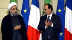 Presiden Rouhani dan Hollande