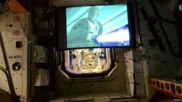 Космонавты на МКС устроили просмотр "Звездных войн"