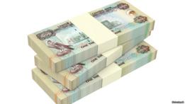 El billete más alto de Emiratos Árabes Unidos equivale a US$ 272.