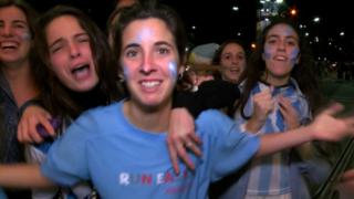Celebración en Argentina