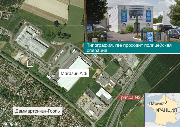 Полиция окружила здание, где террористы держат заложника Полиция окружила здание, где террористы держат заложника