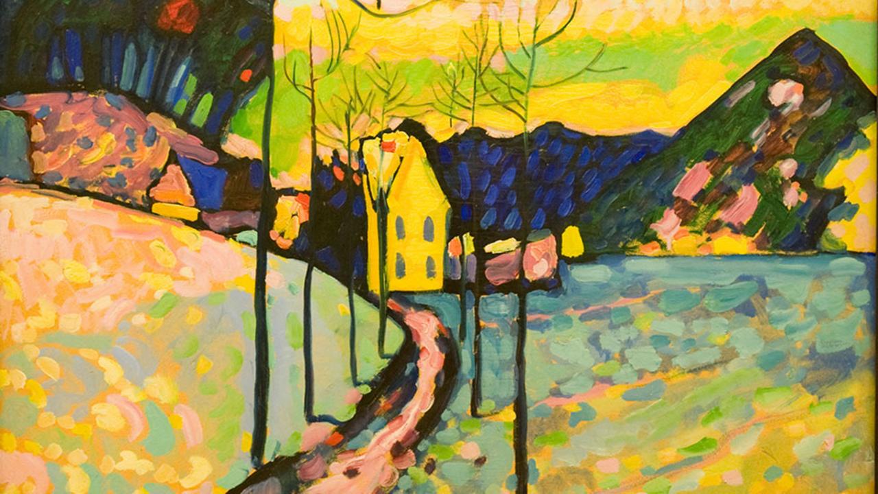 Winter Landscape by Wassily Kandinsky (1911) 
