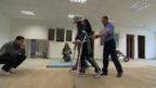 Robocop-style legs help paralysed woman walk again