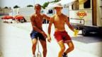 Hamilton (left) and Rosberg, in an undated photo. (Lewis Hamilton, via Twitter)